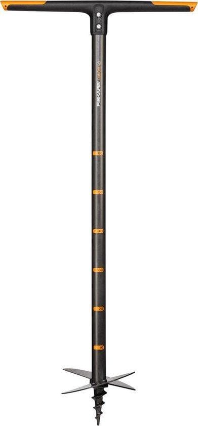 FISKARS QuikDrill käsiruuvi, 200 mm puiden ja pensaiden istuttamiseen ja asettamiseen - 1 kpl (134730)