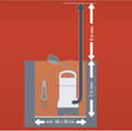 Miniatyrbillede 3 af 11: Einhell GC-DP 6315 N 4170491 Dykbar snavsvandspumpe 17000 l/t 8 m