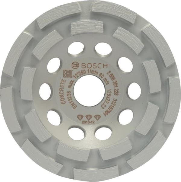 Bosch DIA slibehoved 125mm Bedst til beton