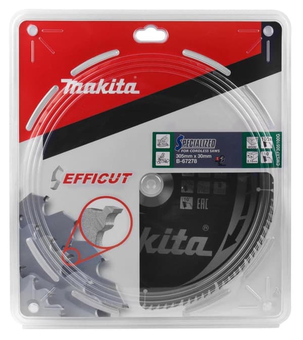 Makita B67278 Sav Efficut 305x30x215 100T 10g