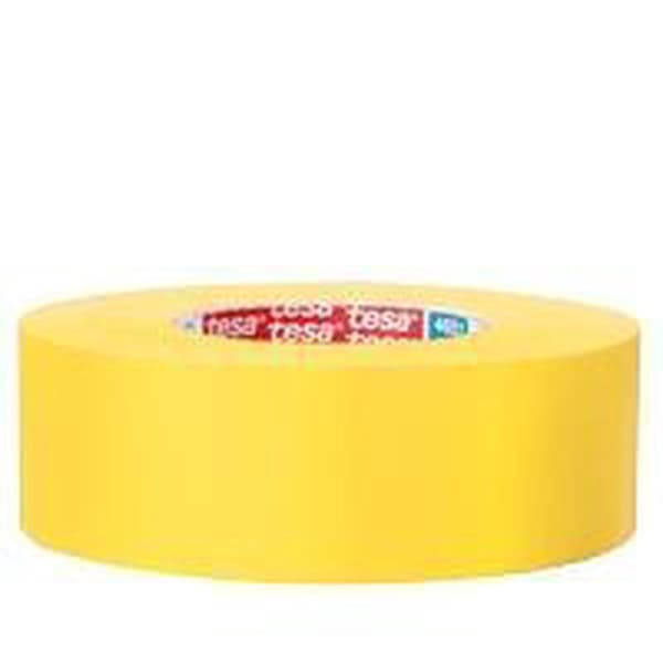 tesa Premium textiltejp 4651, starkt självhäftande, 15 mm bred, 50 m/rullebredd 50 mm Röd