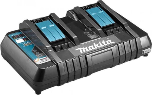 Makita DC18RD 14,4V/18V Li-ion Twin Port Hurtigoplader