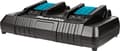 Miniatyrbillede 2 af 11: Makita DC18RD 14,4V/18V Li-ion Twin Port Hurtigoplader