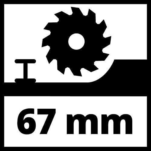 Einhell TC-CS 1410 rundsav 190 mm 1410 W (4331050)