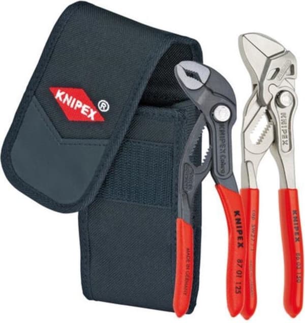 Knipex 002072V01 2-delad tångset i bältesväska