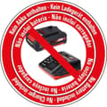 Miniatyrbillede 8 af 8: Einhell TE-VC 18/10 Li Solo batteri våd/tørstøvsuger