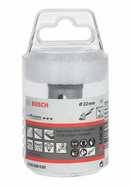 Bosch Best for Ceramic DRYspeed - diamanttørbor - til keramik - 22 mm - X-LOCK