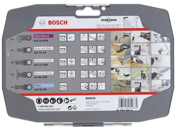Starlock for Electrician & Drywall 5+1 monitoimityökaluille