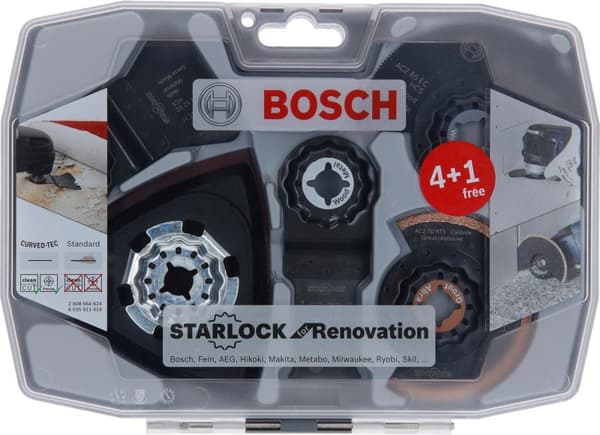 Bosch 2608664624 Starlock 6-osainen sahanteräsarja kunnostustöihin
