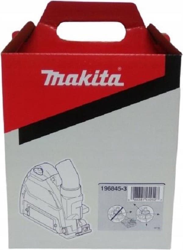 Makita 196845-3 støvsuger / beskyttelsesadapter til vinkelsliber - 125mm