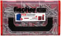 Miniatyrbillede 3 af 6: fischer 561472 DUOPOWER/DUOSEAL boks med 200 dele, universal dyvel, tætningsdyvel + skruer, praktisk værktøjskasse med bærehåndtag & FixTainer kliksys