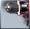 Miniatyrbillede 6 af 11: Einhell Akku bore-/skruemaskine TC-CD 18-2 Li 18 V 1,3 Ah