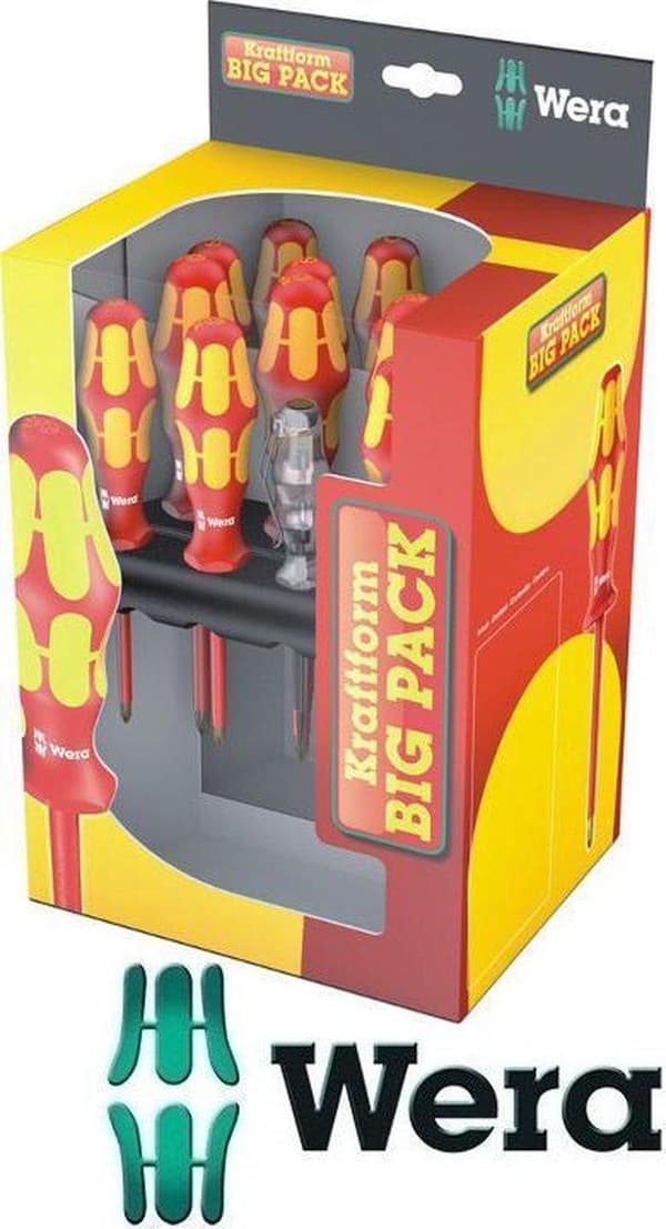 Wera skruvmejselsats Big Pack 100