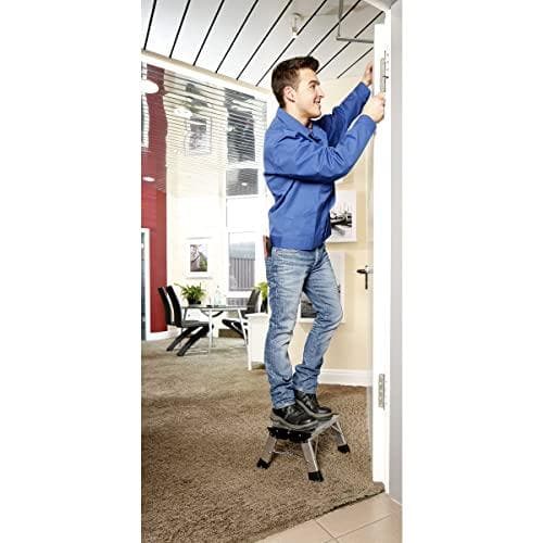 Krause 130327 Dobbelt foldetrinsstige Aluminium Højde 2,20 m