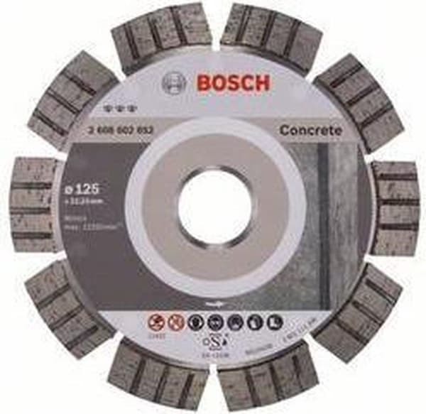 Bosch - timanttileikkauslaikka Paras betonille 125 x 22,23 x 2,2 x 12 mm