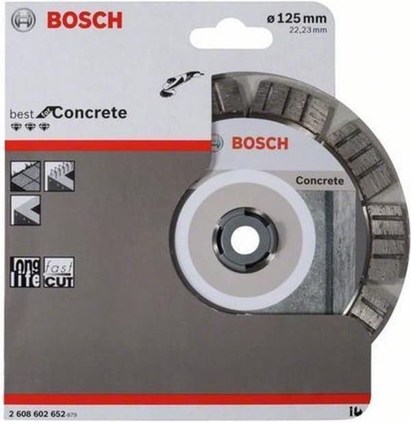 Bosch - timanttileikkauslaikka Paras betonille 125 x 22,23 x 2,2 x 12 mm