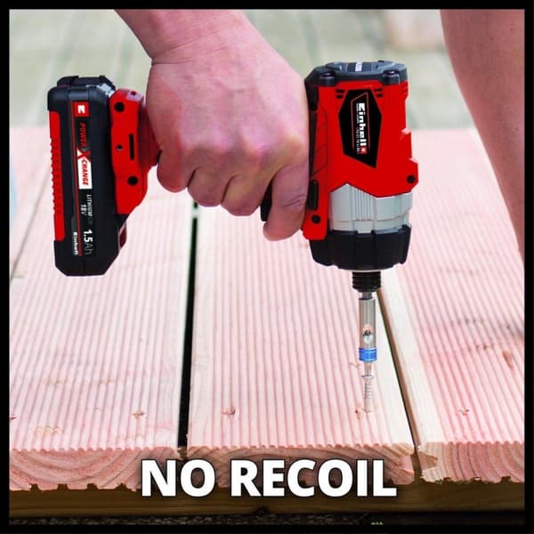 Einhell Cordless Impact Driver 18V – Utan batteri och laddare