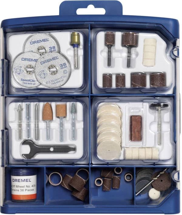 Dremel 723 lisävarustesarja - EZ SpeedClic -sarja - 100 kpl