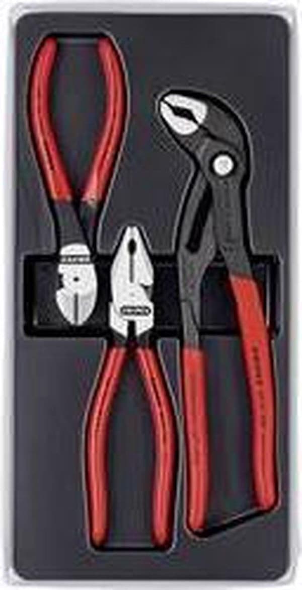 Knipex 00 20 10 verkstadstångset, 3 st