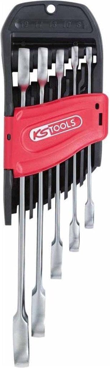 KS Tools 503.4255 GEARplus räikkäavainsarja, 5 kpl, 8-19mm