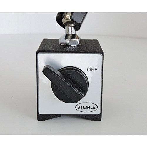STEINLE magneettinen kolmijalkamittausjalustan keskikiristin sis. STEINLE-kellomittari SET-mittausalueella 10/0,01 mm