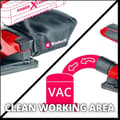 Miniatyrbillede 2 af 6: Einhell TC-OS 18/187 Li Solo Trådløs Orbital Sander
