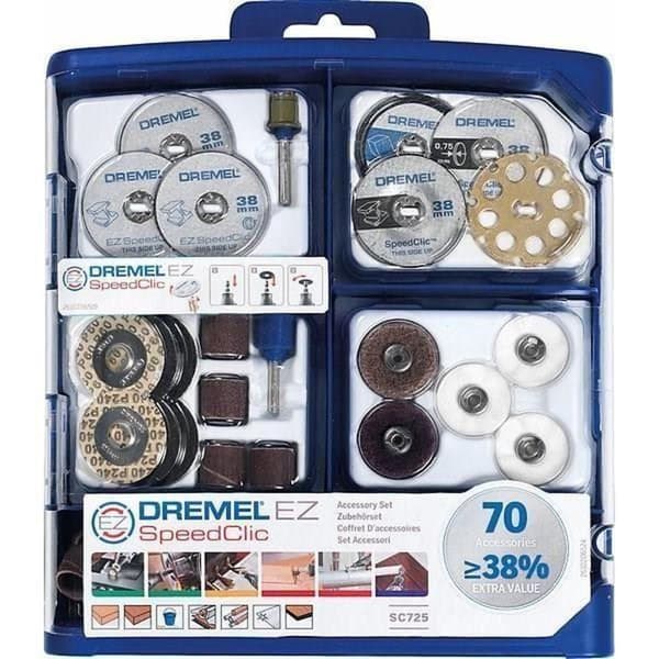 Dremel SC725 EZ SpeedClic tilbehørssæt