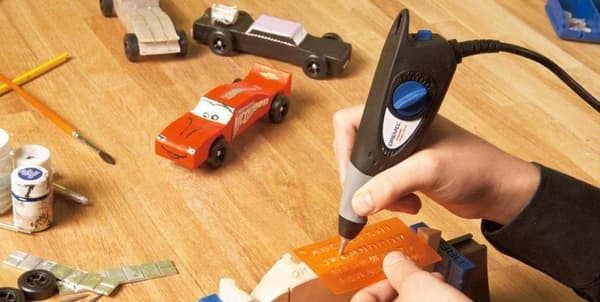 Dremel kaiverruskynä 290 - 35 W - Sisältää kaiverruskärjen ja kaiverrusmallit