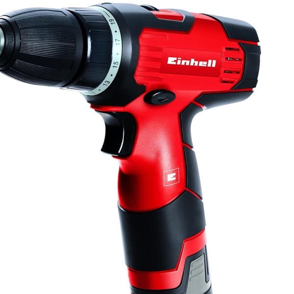 EINHELL akkupora/ruuvimeisseli TH-CD 12-2 Li - 12 V - 24 Nm - Sisältää 1x 1,3 Ah akun / 1x laturin / kotelo