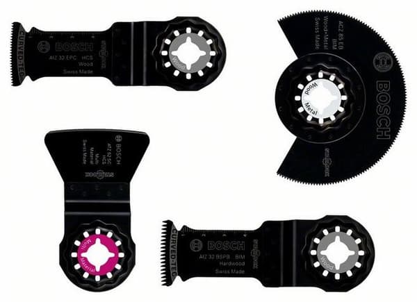 Bosch - sågbladssats - för trä, laminat, parkett, laminerade paneler - 4 stycken
