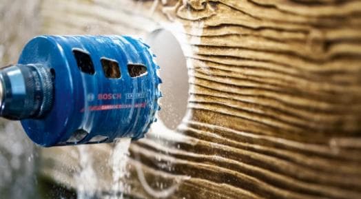 Bosch Expert Tough Material Startsæt - hulsav - til plast, mursten, bløde fliser, rustfri stålplader, træ med metal - 51 mm