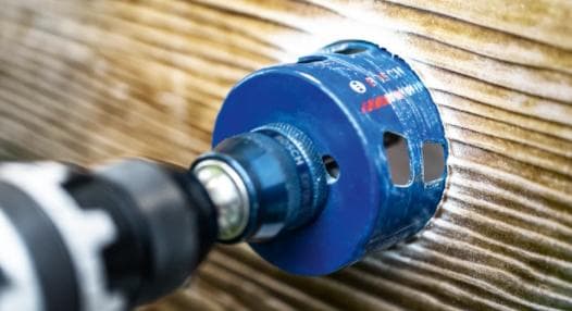 Bosch Expert Tough Material Startsæt - hulsav - til plast, mursten, bløde fliser, rustfri stålplader, træ med metal - 51 mm