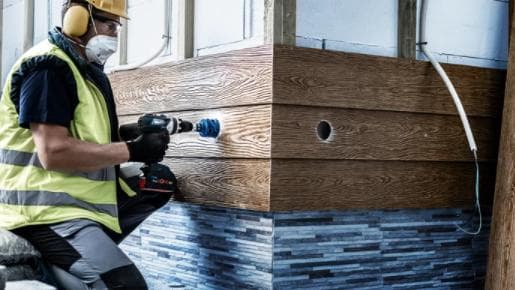 Bosch Expert Tough Material Startsæt - hulsav - til plast, mursten, bløde fliser, rustfri stålplader, træ med metal - 51 mm