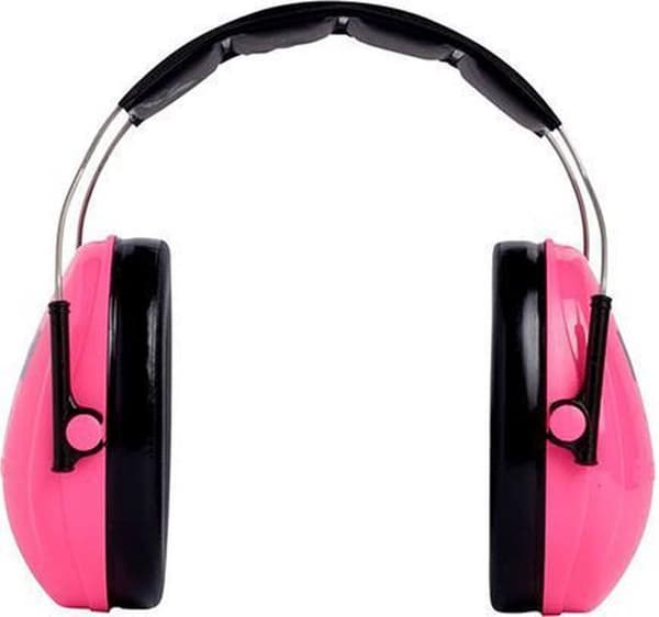 3M Peltor Kid hörselkåpa med pannband, rosa