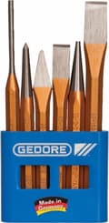 Miniatyrbillede 3 af 6: Gedore Mejselsæt 6-delt