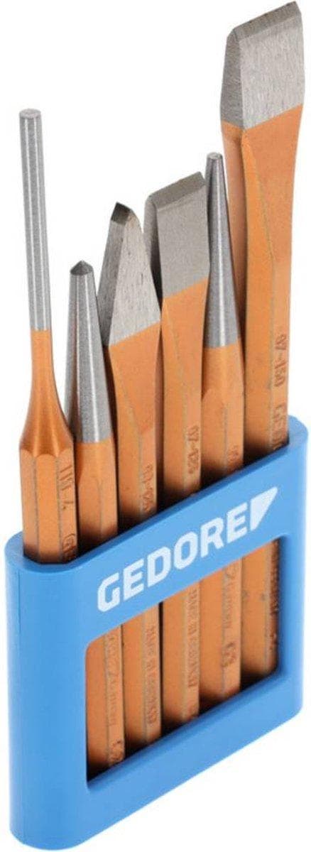 Gedore Mejselsæt 6-delt
