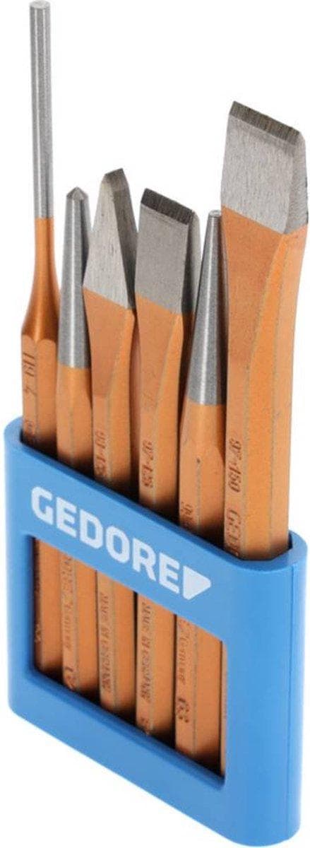 Gedore Mejselsæt 6-delt