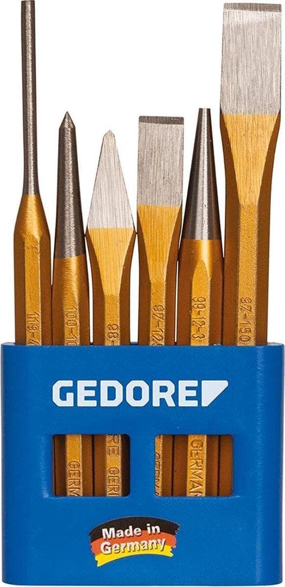 Gedore Mejsel set 6 delar