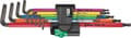 Miniatyrbillede 1 af 3: Wera 05024480001 967/9 TX XL Multicolour 1 9-delt L-nøglesæt - Lang - Torx