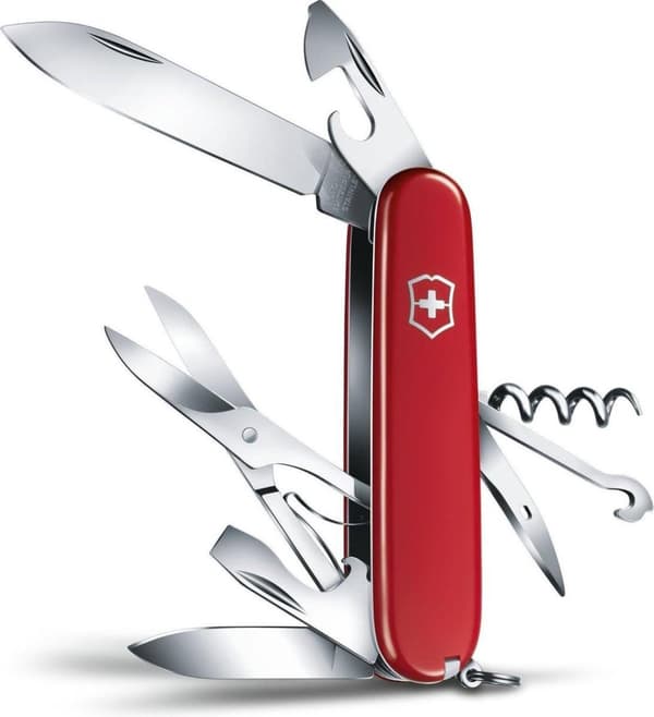 Victorinox Swiss Army Climber Multiool - 14 toimintoa - punainen