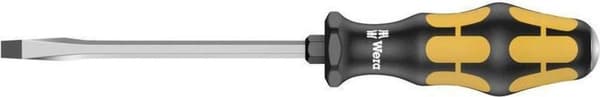Wera 05018272001 Kraftform Plus skruetrækker med sekskantet skaft og slaghoved - Slot - 12 x 200 mm