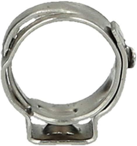 KS Tools 970.0830 Sortiment af kontinuerlige enkelt-øre slangeclips, diameter 5,8 - 21 mm, 170 stk.