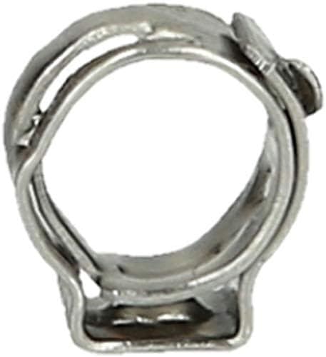 KS Tools 970.0830 Sortiment af kontinuerlige enkelt-øre slangeclips, diameter 5,8 - 21 mm, 170 stk.