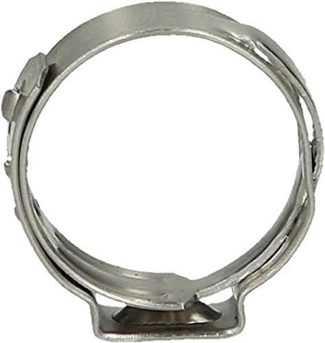 KS Tools 970.0830 Sortiment af kontinuerlige enkelt-øre slangeclips, diameter 5,8 - 21 mm, 170 stk.