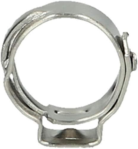 KS Tools 970.0830 Sortiment af kontinuerlige enkelt-øre slangeclips, diameter 5,8 - 21 mm, 170 stk.