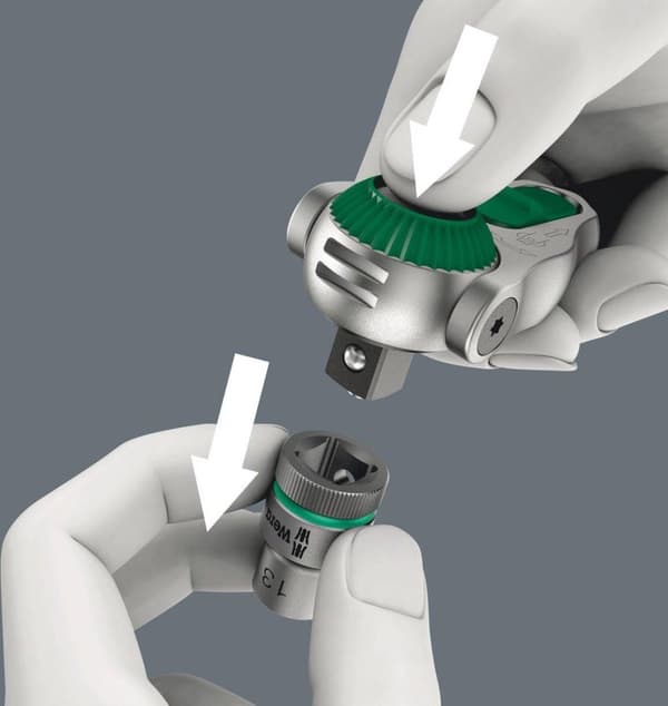 Wera - 8000 A SB Zyklop Speed - skralde 1/4"