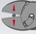 Pikkukuva 10 / 11: Knipex 7372180 TwinForce Power diagonaalileikkuri - 180mm