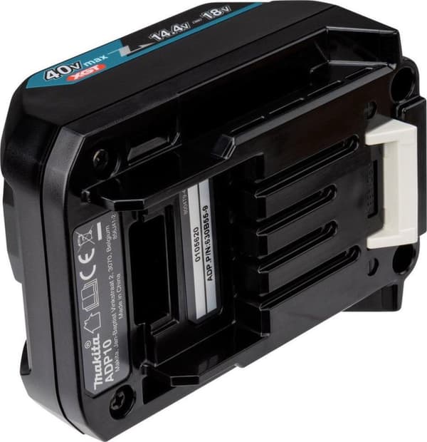 Makita ADP10 opladningsadapter til 14,4V / 18V batterier, der skal oplades i kombination med oplader DC40RA