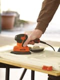 Miniatyrbillede 5 af 10: BLACK+DECKER Mouse KA2000 Detailsliber - 110W - inkl. tilbehør og softbag
