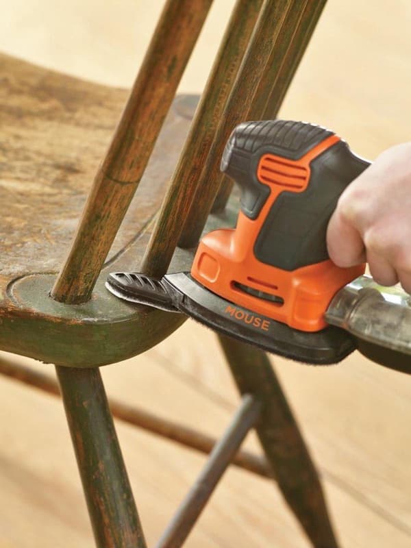 BLACK+DECKER Mouse KA2000 Detailsliber - 110W - inkl. tilbehør og softbag
